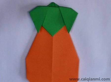 茄子制作怎么折？茄子制作折纸简单