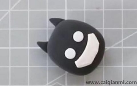 超轻粘土蝙蝠侠手工作品图片教程步骤