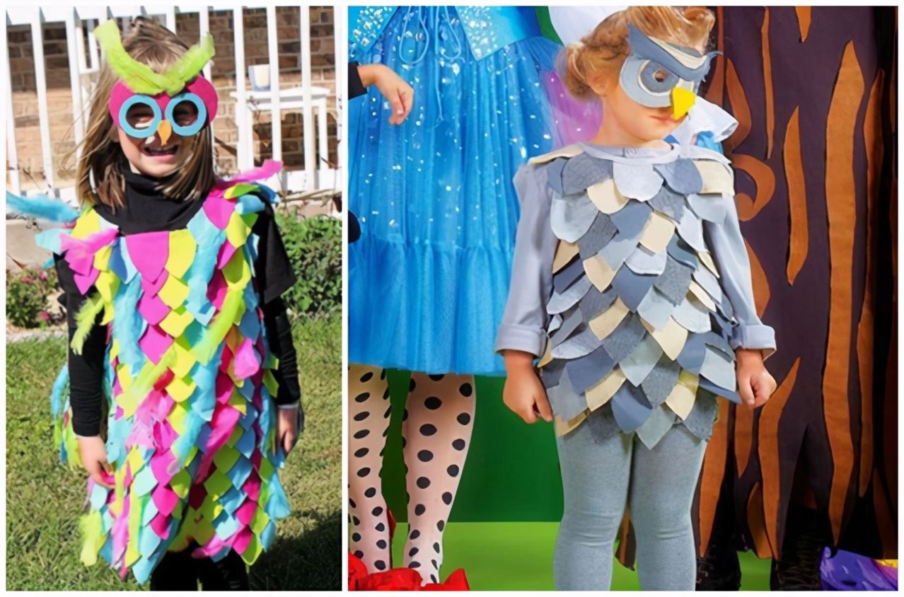 这些简单又有创意的万圣节装扮，够称霸幼儿园的了