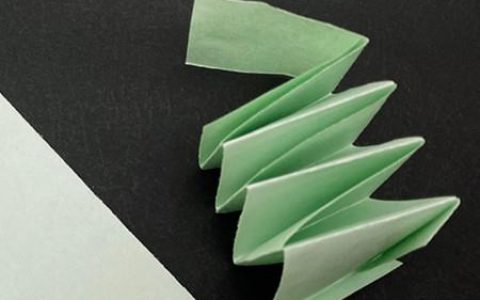 弹簧青蛙折纸教程