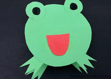 弹簧青蛙怎么折？弹簧青蛙折纸教程