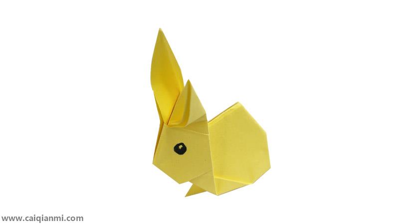 可爱的小兔子怎么折 简单的手工折纸