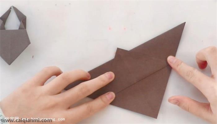 圣诞麋鹿手工折纸 圣诞小鹿折纸教程