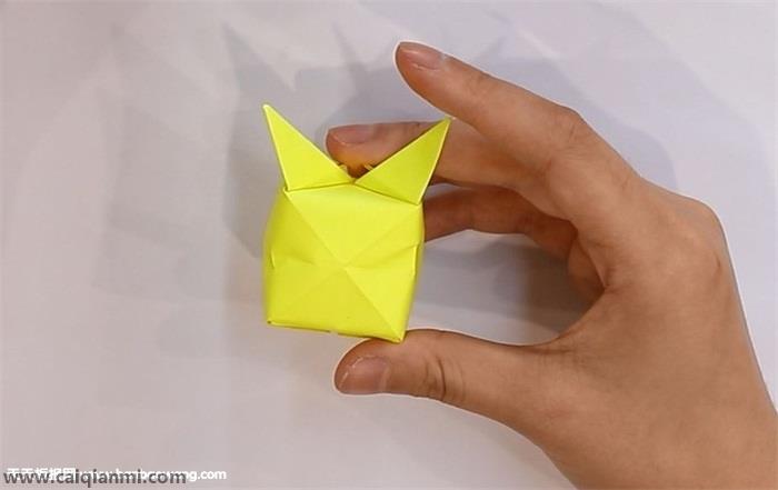 立体皮卡丘折纸教程 步骤 立体皮卡丘折纸教程一步一步教