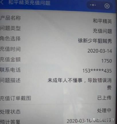 小孩玩《和平精英》不懂事充钱了怎么找回？