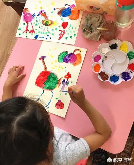 孩子有点美术天赋，怎么培养好呢？