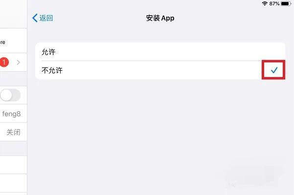 ipad平板怎么防止小孩下载app？