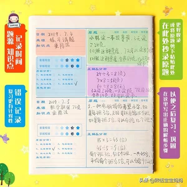 家长应不应该帮孩子整理错题本